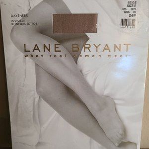 ~NEW~Vintage LANE BRYANT Daysheer Pantyhose - Size E - XXL - 1X - 2X